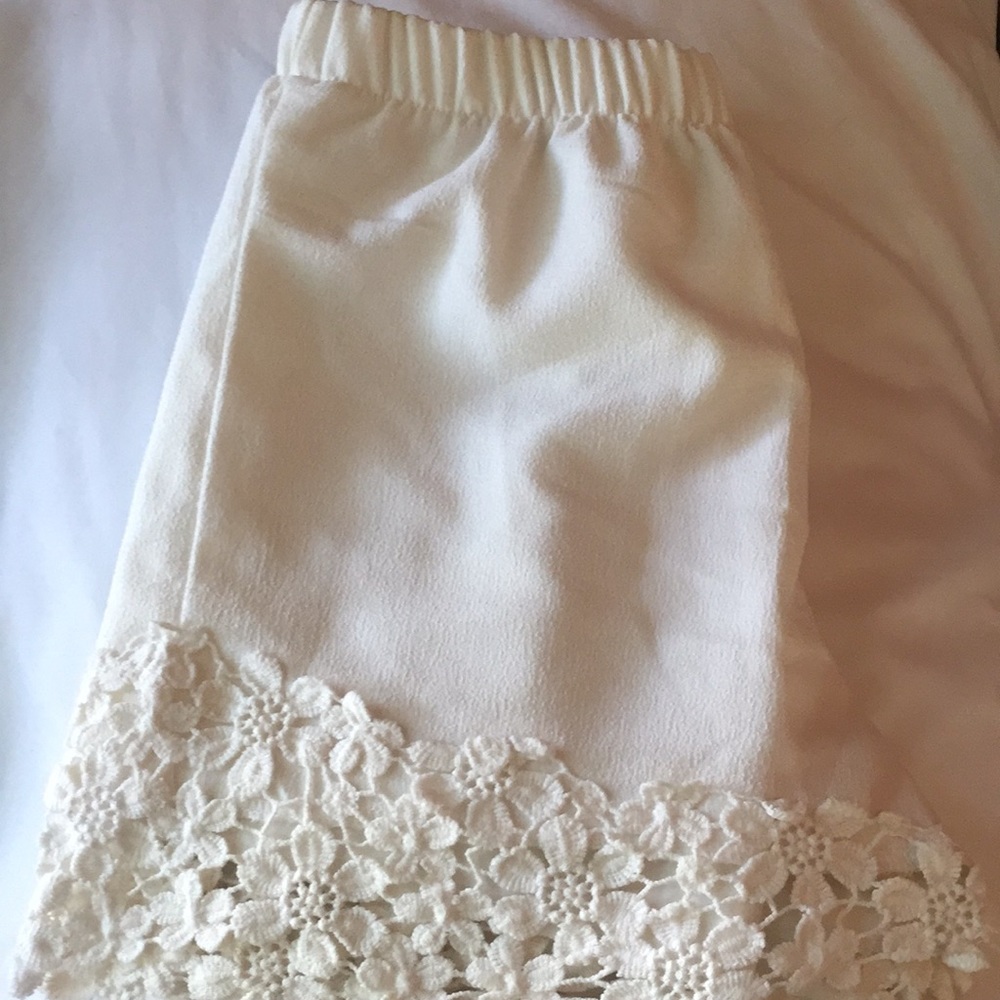 Lace shorts